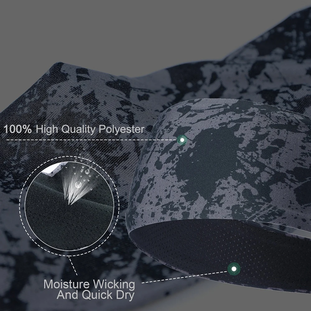 Diademas elásticas deportivas para hombre y mujer, cinta para el pelo para Yoga, correr, Fitness, bicicleta, diadema para ejercicio, seguridad atlética - imagen 3