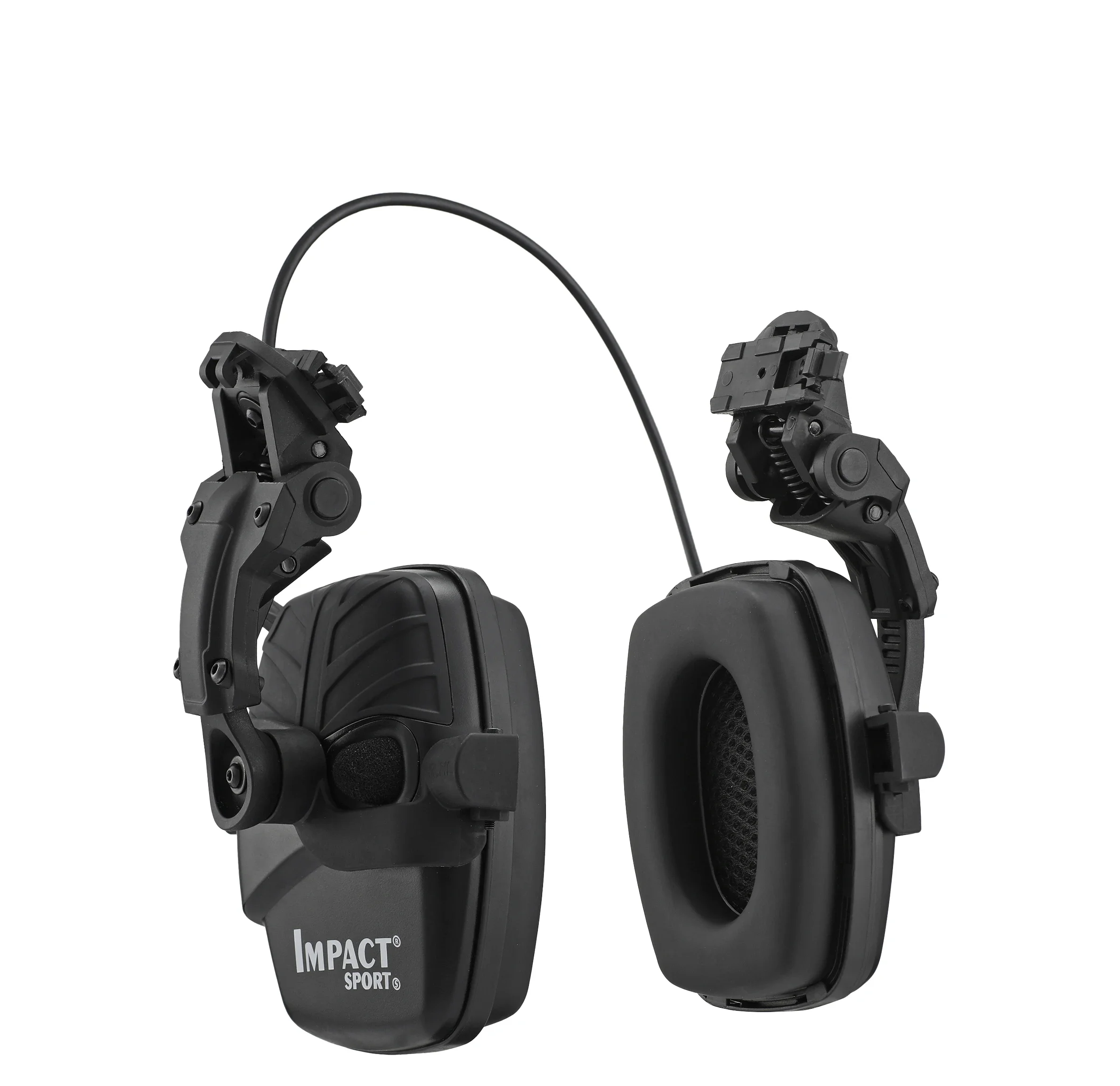 Soporte para auriculares táctico montado en casco