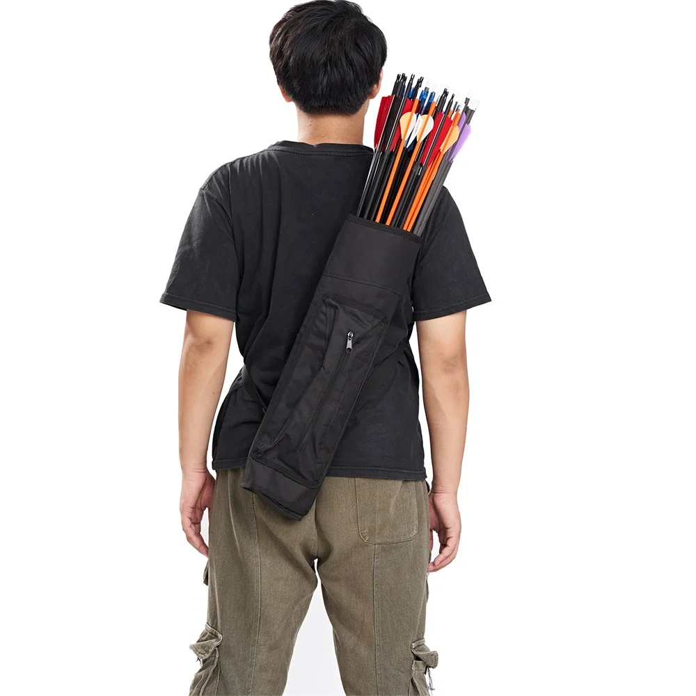 Bolsa de almacenamiento para tiro con arco, mochila de talla grande con correa ajustable para caza al aire libre - imagen 2