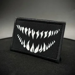 Parche táctico morale devil teeth – Velcro brazalete combate