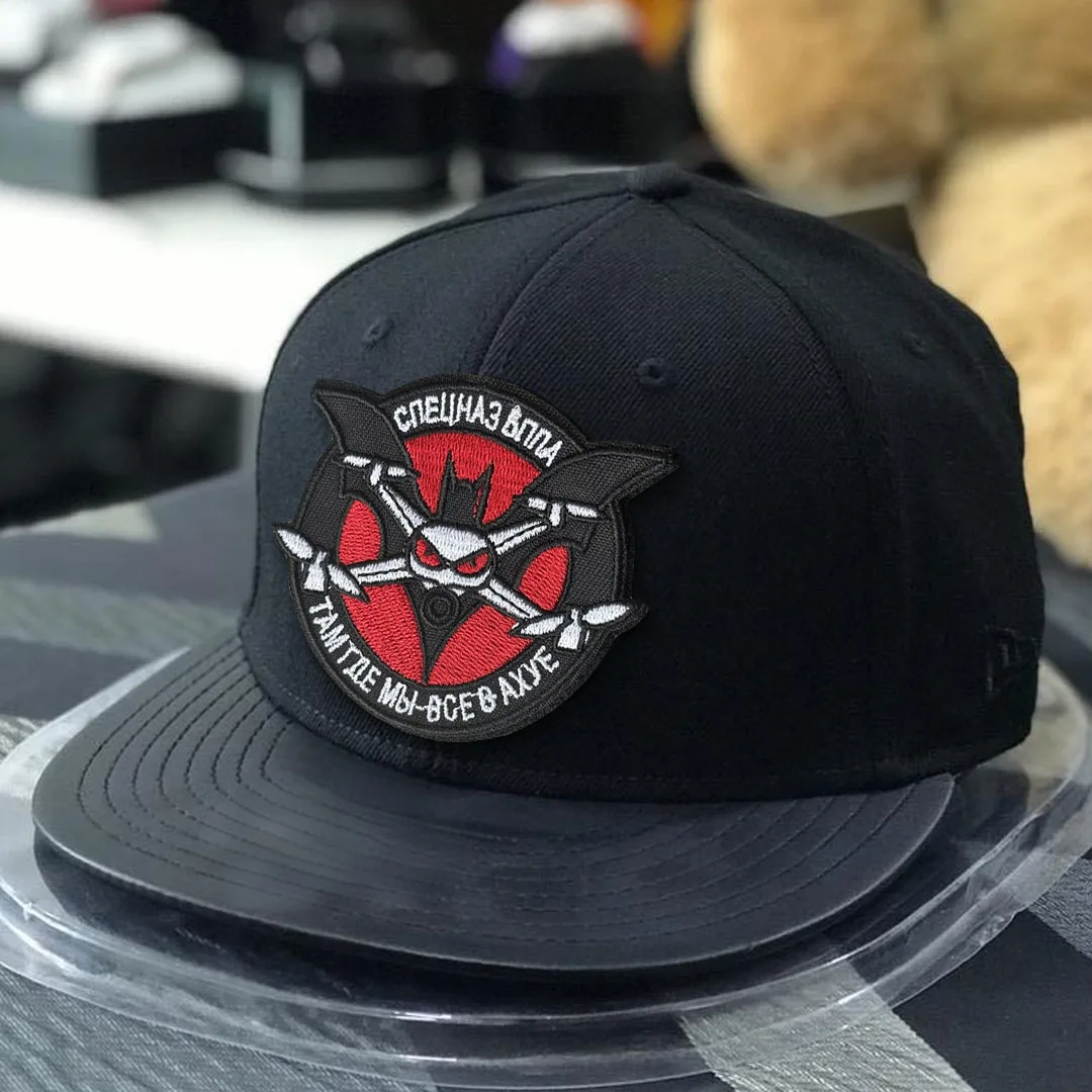 Parche táctico para Dron, parches bordados con gancho y bucle, insignia de moral militar, brazalete del ejército Chevron, pegatinas para mochila