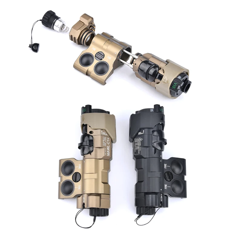 WADSN-mira táctica de punto rojo OGL, potente puntero láser verde y azul, equipo de supervisión Airsofty, óptica de caza PEQ15 - imagen 5