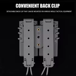 Bolsa táctica doble para cargadores Glock serie asalto urbano
