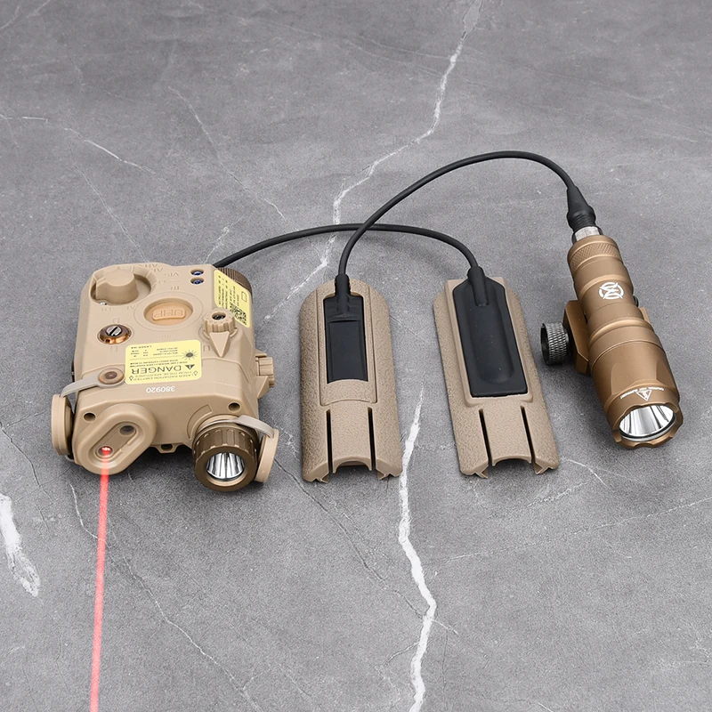 WADSN táctico PEQ rojo verde azul láser IR luz M300 M300A linterna luz blanca ajuste 20mm Rail caza arma Scout accesorio - imagen 2