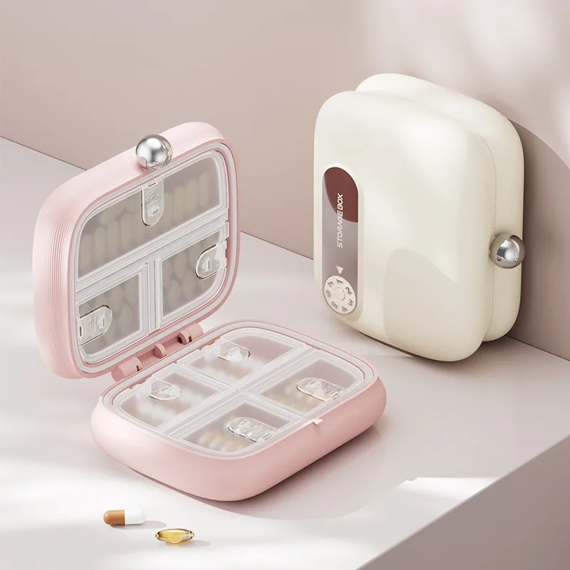Caja de medicamentos portátil para viaje compacta - imagen 2