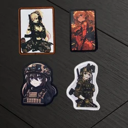 Parche morale anime – insignia táctica con gancho para mochila