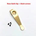 Rose gold screw B