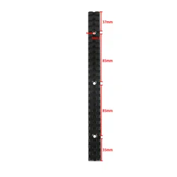 Riel Picatinny aluminio táctico para rifle Airsoft