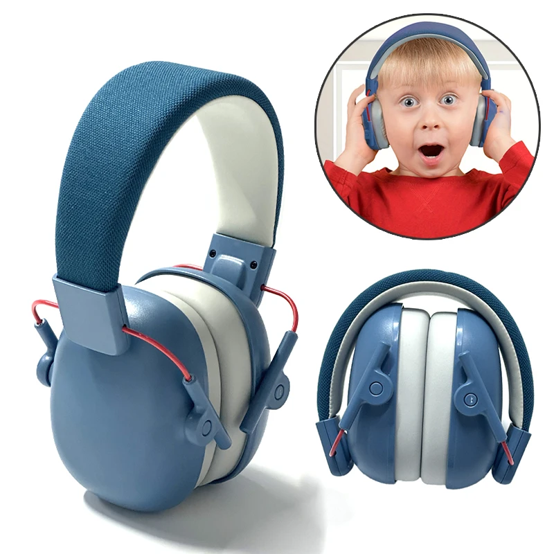 Auriculares con cancelación de ruido para niños, orejeras con reducción de ruido de 25db, protección auditiva, orejeras a prueba de sonido, regalos para niños escolares