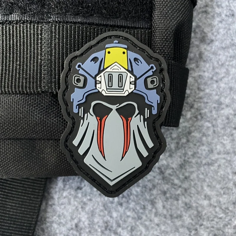 Call of Duty COD20 Night Warfare Ghost parche de PVC personalizado equipo de gancho y bucle 141 mochila pegatinas tácticas insignia de moral brazalete - imagen 3