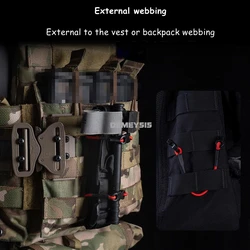 Cuerda elástica táctica multiusos para caza y camping
