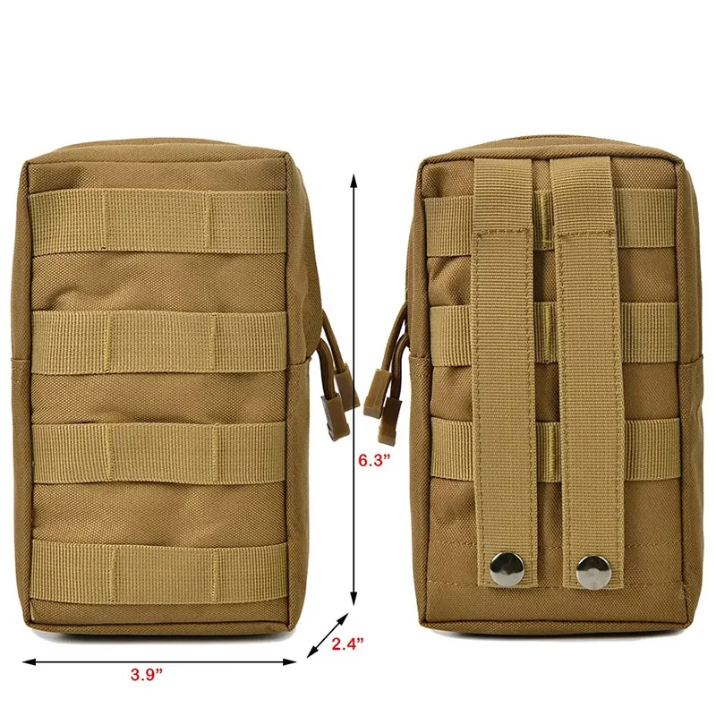 Botiquín primeros auxilios MOLLE portátil, kit emergencia exterior - imagen 3