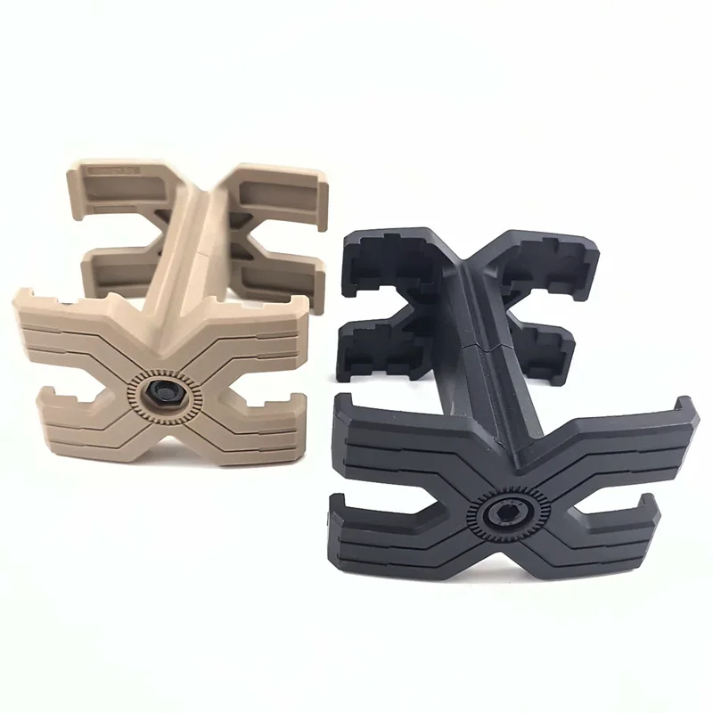 Abrazadera acoplador de cargador M4 AR15 Airsoft para revista doble