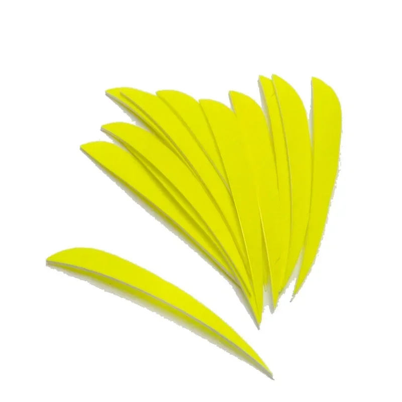 3/4/5 pulgadas flechas de tiro con arco paletas de plumas flechas de carbono arco recurvo arco compuesto tiro caza 60x - imagen 3