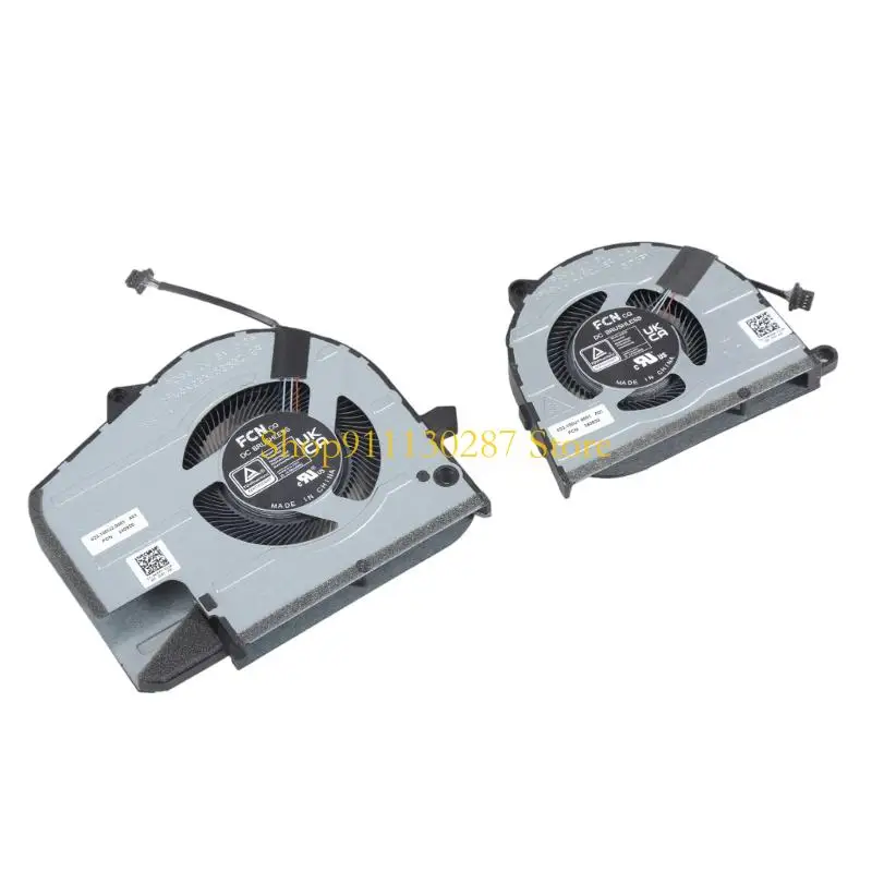 J1HC Reemplazo computadora portátil CPU GPU Refriamiento Ventilador laptop portátil Radiador tarjeta gráficos - imagen 4