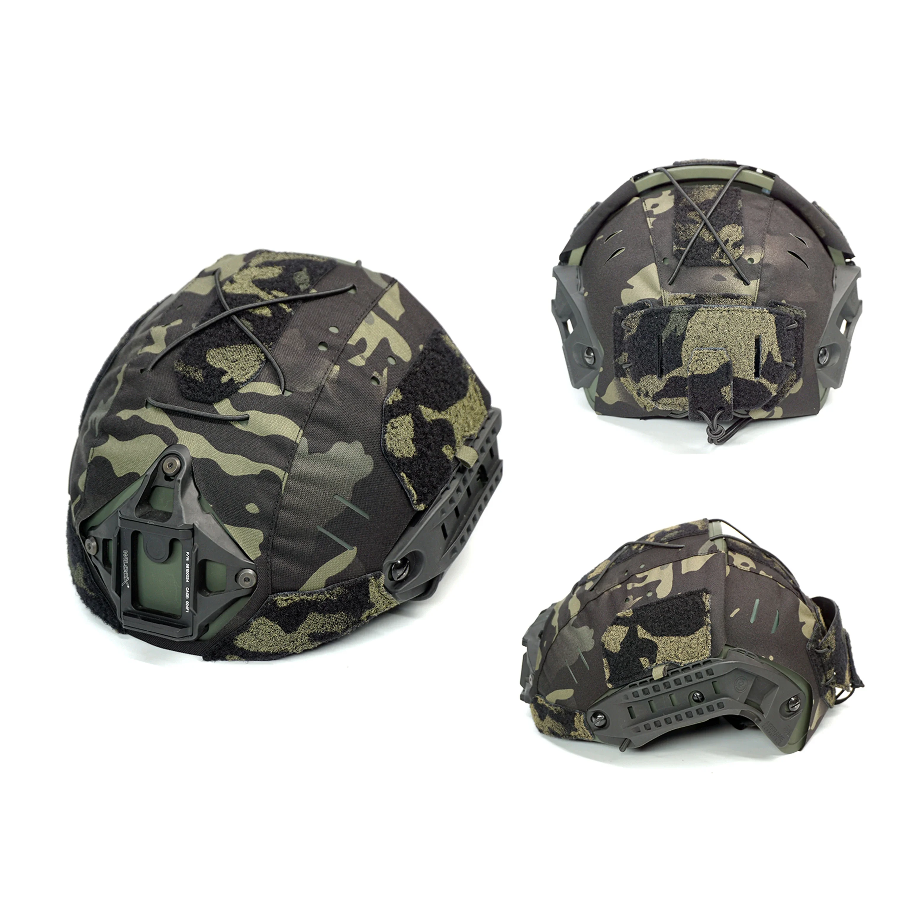 DMGear-funda para casco de camuflaje táctico para exteriores, cubierta protectora AF para hombres y mujeres, juego de guerra, equipo de caza Airsoft al aire libre - imagen 4