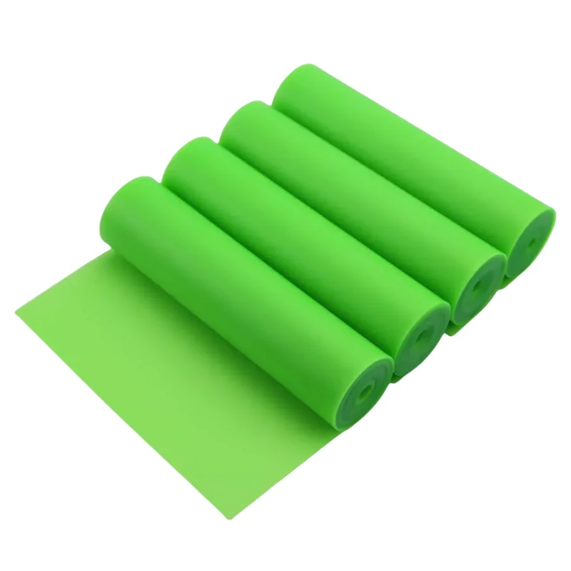 Faixa de borracha para estilingue, transparente, verde, 200x15cm, proporção de estiramento 1:6, alto rebote, resistente ao desgaste, acessórios para estilingue - imagen 5