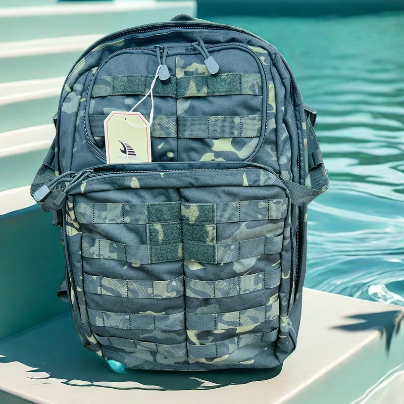 Mochila táctica extendida para deportes al aire libre, bolsa de senderismo para hombres y mujeres, RUSH 24h, 37L - imagen 5