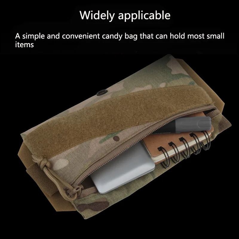 Paquete de dulces de dinosaurio pequeño, cinta mágica práctica con gancho para chaleco táctico, paquete de accesorios multifuncionales de expansión - imagen 3