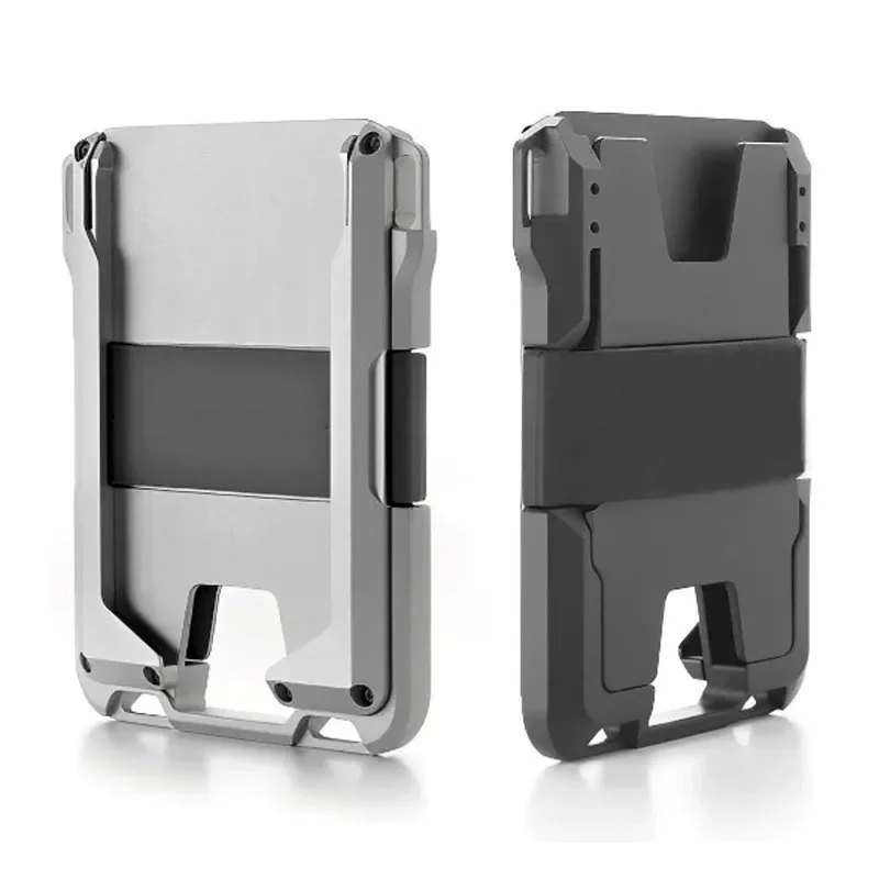 Tarjetero RFID metálico para tarjetas y licencia – Aluminio - imagen 3