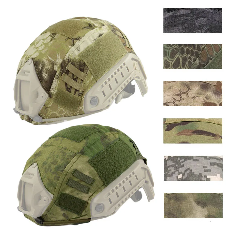 Cubierta táctica casco rápido Multicam para airsoft y paintball - imagen 2