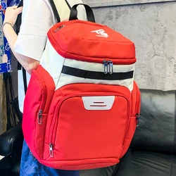 Mochila de fútbol y baloncesto con bolsillo para zapatos, bolsa de entrenamiento para deportes al aire libre, bolsa de viaje para gimnasio, bolsa de Fitness, mochila escolar para ordenador portátil universitario para hombres