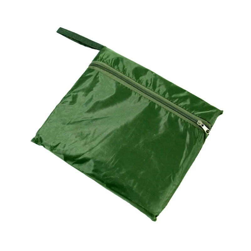 Chubasquero táctico para acampar al aire libre, Poncho portátil multifuncional, multiusos, se puede utilizar como estera impermeable para tienda de campaña - imagen 4
