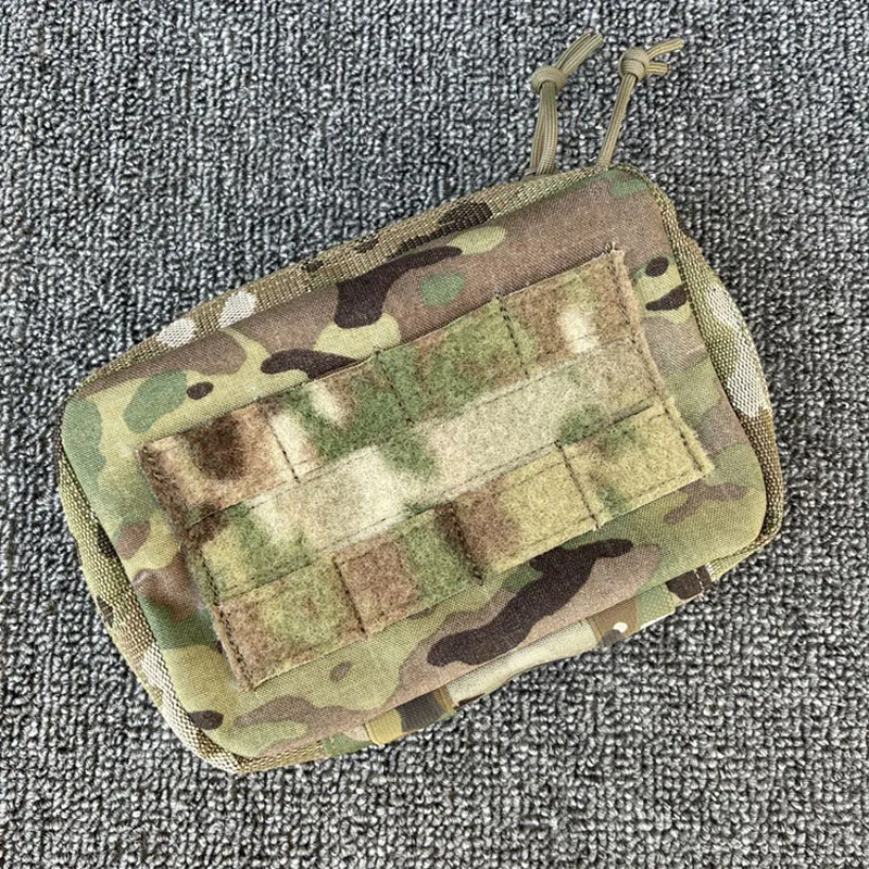 Chaleco táctico de caza al aire libre, bolsa de accesorios, bolsa para restos de pecho, bolsa de mapa MOLLE - imagen 5