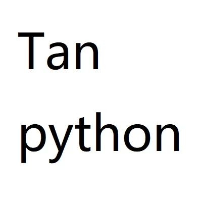 Tan python