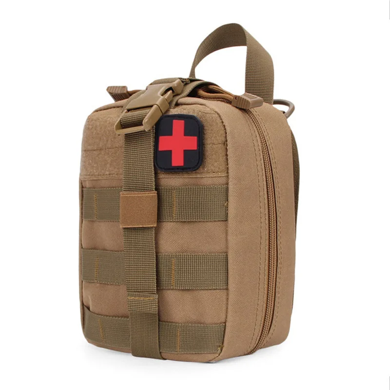 Kits de primeros auxilios tácticos Molle, bolsa médica de emergencia SOS, caza al aire libre, emergencia, Camping, senderismo, herramienta de supervivencia de viaje, bolsa EDC - imagen 5