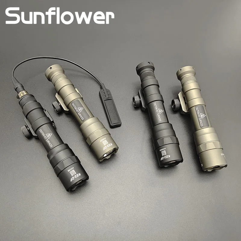 Surefir-linterna de luz M300 M600DF de 1400 lúmenes, luz fuerte de Ultra alta potencia con interruptor remoto momentáneo, compatible con riel Picatinny de 20MM - imagen 2