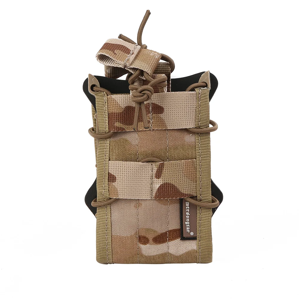 Emersongear táctico doble Modular Rifle revista bolsa Airsoft caza MOLLE entrenamiento Mag bolsa camuflaje 11,11 ventas - imagen 5