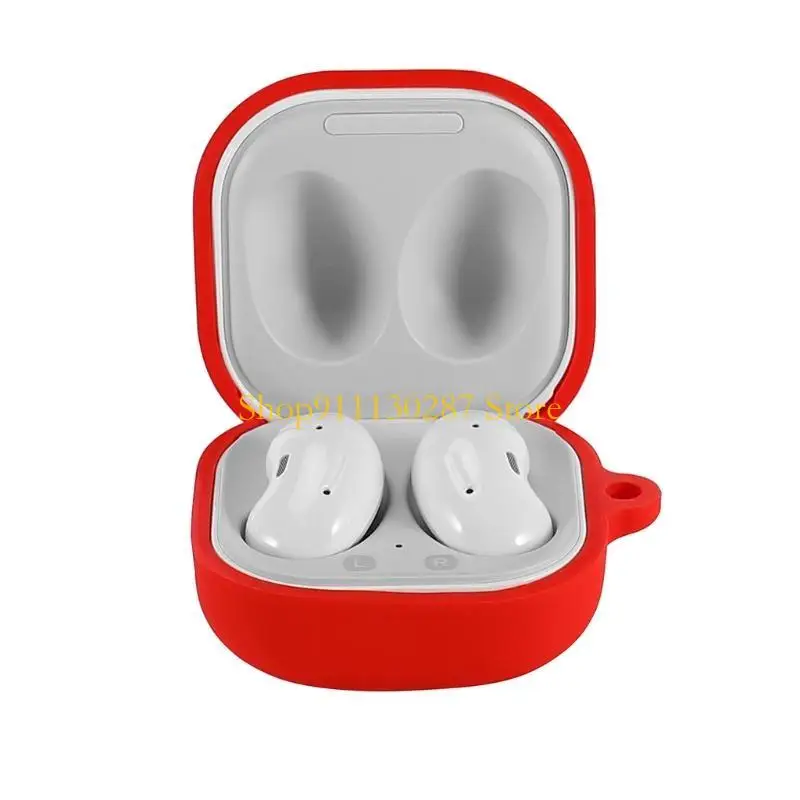J1HC Funda piel flexible y suave a prueba golpes para auriculares Buds Live - imagen 4