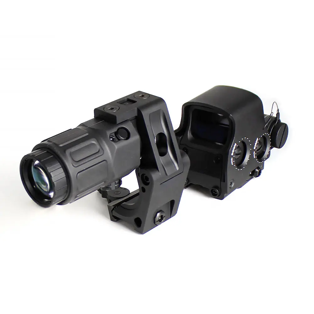 Mira holográfica de punto rojo 558, lupa G33 3X, óptica Wea-pon, mira réflex, accesorios de caza - imagen 2