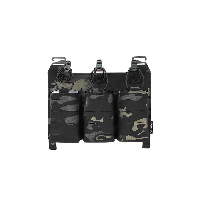 Pew Tático Ferro Estilo Ktar Aleta Delantera 5.56 Fcpc V5 Triple Clip Estanqueidad Ajustable Airsoft - imagen 5