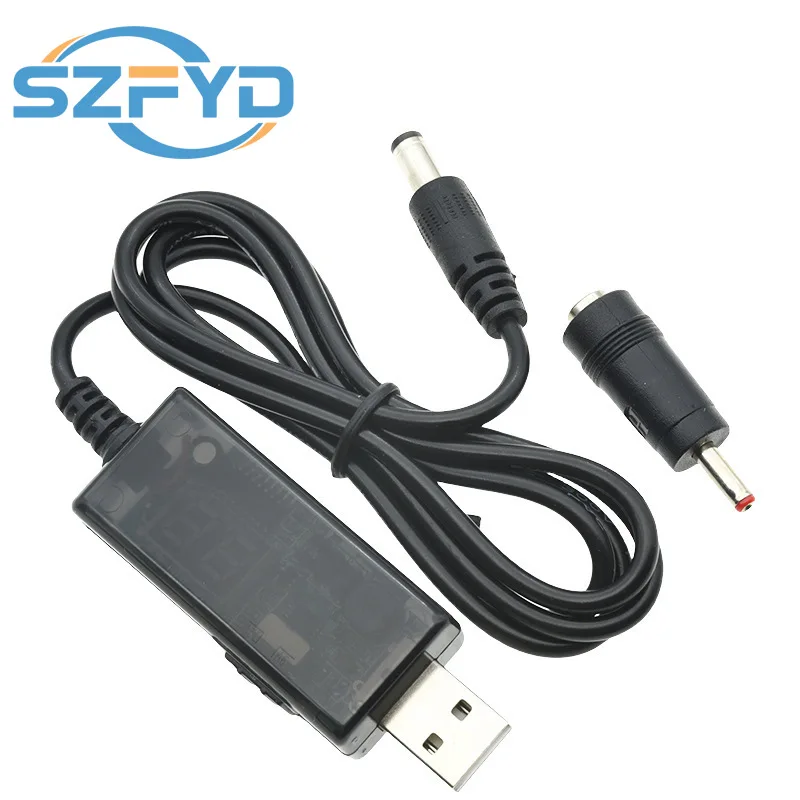 USB a DC5.5/3.5mm enrutador óptico Cat Booster Cable 5V Cable de refuerzo a 9V12V Cable de carga - imagen 5