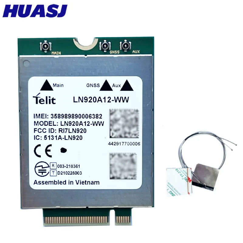 LN920A12-WW M.2 4G Módulo 4G Tarjeta SDX12 Cat12 600Mbps LTE para computadora portátil - imagen 2