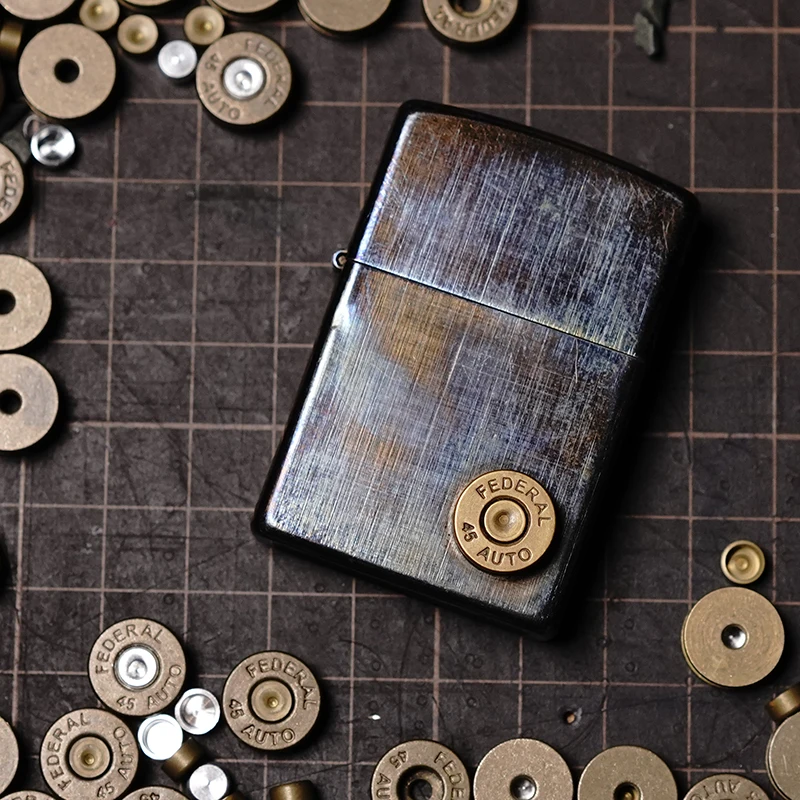 Botón de latón creativo para bricolaje, 45 accesorios de tornillo de cartucho, sujetador de cobre puro Ykk japonés - imagen 4