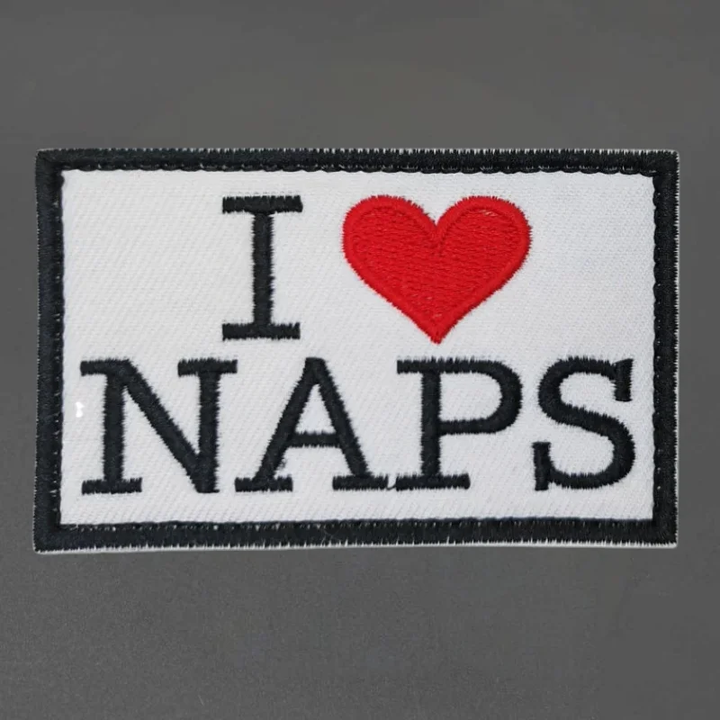 Parche bordado I LOVE HOT MOMS, chaleco táctico, insignia de moral con gancho y bucle, pegatinas para mochila militar, parches para brazalete para ropa - imagen 2