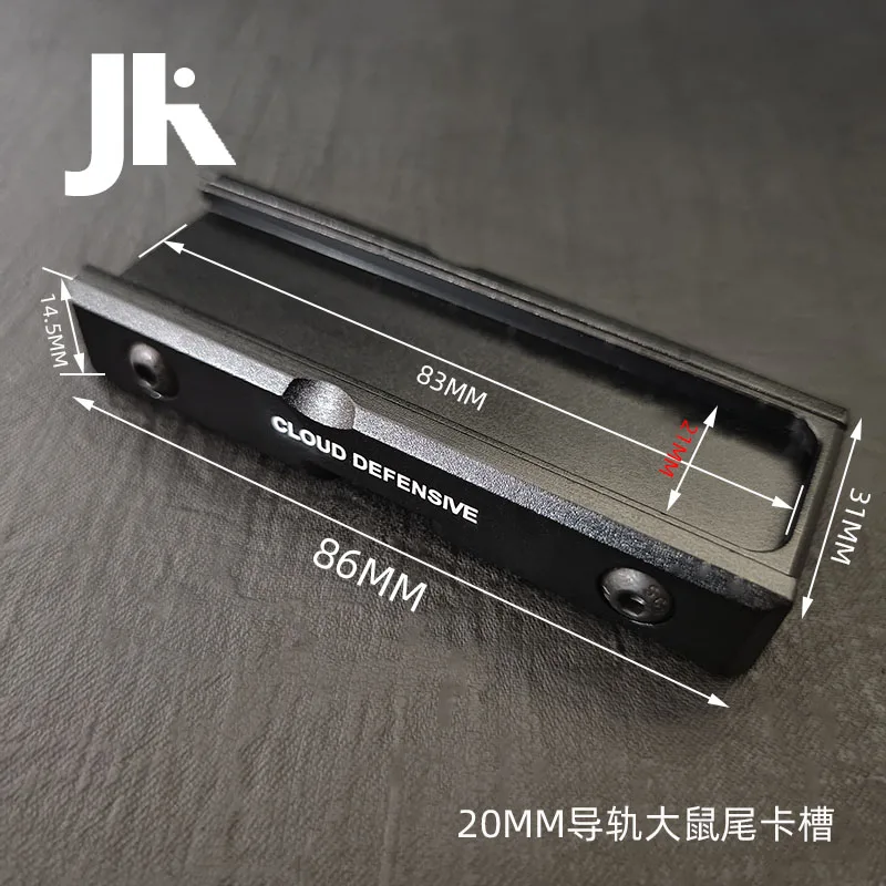 Linterna táctica Airsoft M300 M600, Panel de bolsillo para cicatrices, almohadilla de interruptor remoto compatible con riel Picatinny DBAL A2 de 20mm, ranura para tarjeta trasera de rata - imagen 3