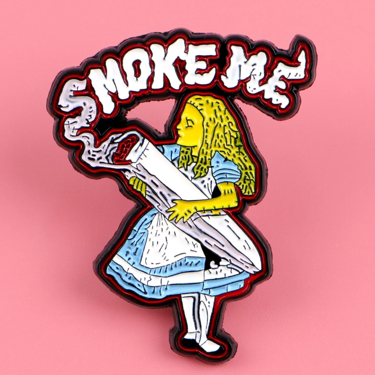 2 unids/set de alfileres esmaltados para niñas, conjunto de broche de dibujos animados, Pin de solapa de Metal con cielo estrellado, insignia, accesorios para mochila, joyería, regalos para amigos - imagen 4