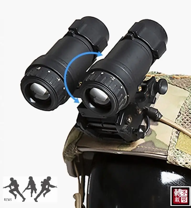 FMA Hunting Dummy Airsoft AVS-9 NVG modelo + función ANVIS6/9 soporte para casco + caja de batería/equipo táctico de Paintball - imagen 4
