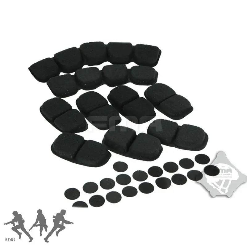 FMA-cojín de protección para casco táctico Airsoft, almohadilla protectora mejorada de espuma de memoria para EXF/CP/EX/MT, salto rápido, caza y paintball - imagen 2