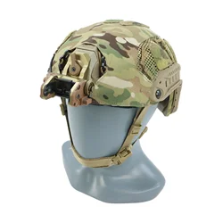 TwinFalcons funda casco táctico FAST SF camuflaje militar