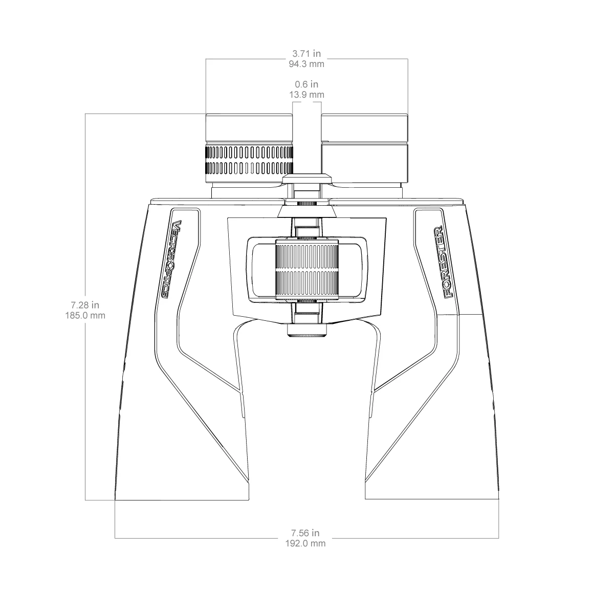 Binoculares Vector Optics Forester 7x50/10x50/12x50 con FMC, Alta Transmisión de Luz, Prisma BaK-4 para Observación de Aves y Caza - imagen 5