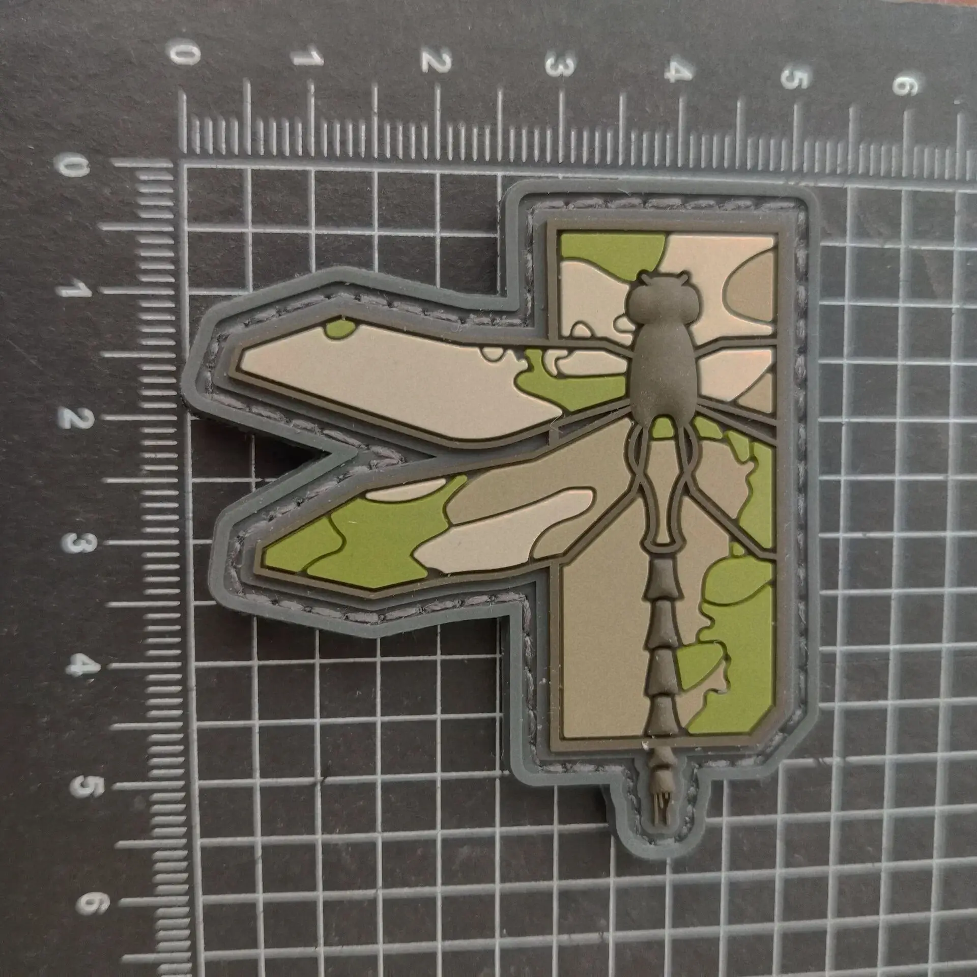 Pegatinas tácticas de camuflaje de PVC para mochila, insignia de moral de Dragonfly steateic, Camuflaje MC, emblema de gancho y bucle, todo terreno - imagen 4