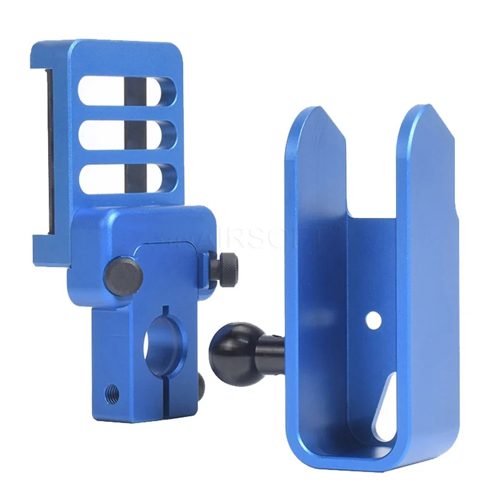 SINAIRSOFT-funda de aluminio para mano izquierda o derecha, bloque de inserción para Glock 1911 CZ, cinturón táctico de caza IPSC USPSA IDPA S-2 - imagen 2