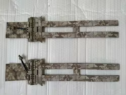 AOR1 Faja esquelética de 2 bandas con pegatina MOLLE Chaleco táctico JPC AVS de liberación rápida