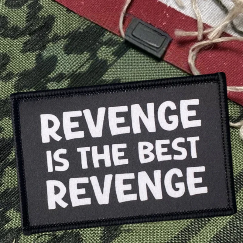 Parche de impresión llamativo atrevido, chaleco táctico, gancho y bucle, sombrero, insignia de moral, mochila, pegatinas decorativas, parches para brazalete para ropa - imagen 2
