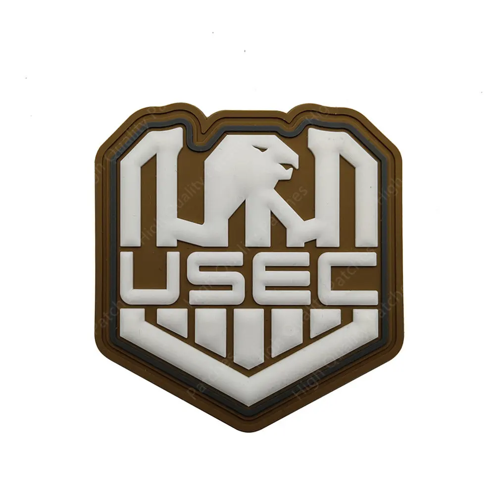 Insignia de brazo de PVC Escape From Tarkov, pegatina mágica USEC BEAR, insignia que brilla en la oscuridad, pegatina para mochila, insignia de identificación nocturna DIY - imagen 5